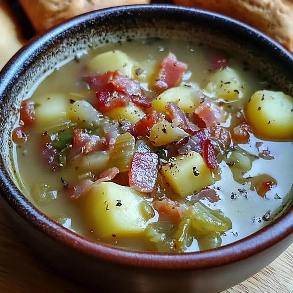 Irish Turkey Bacon Soup