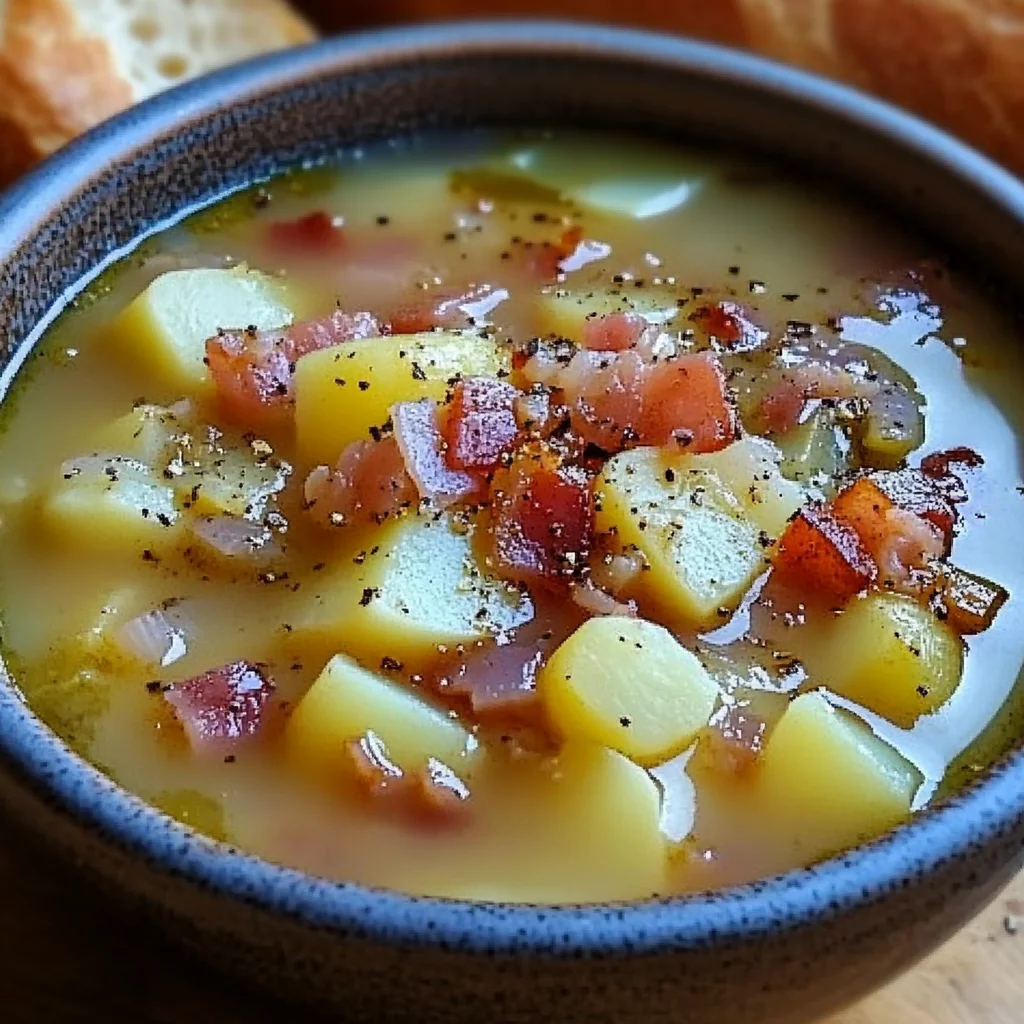 Irish Turkey Bacon Soup