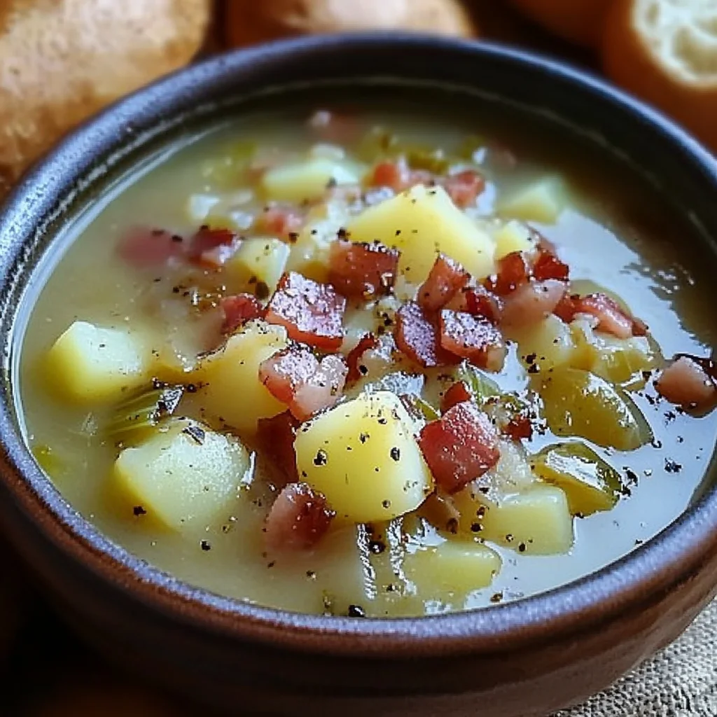 Irish Turkey Bacon Soup