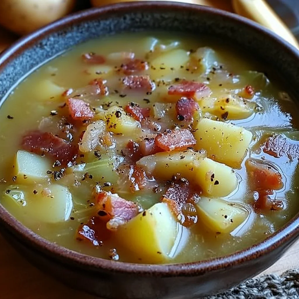 Irish Turkey Bacon Soup