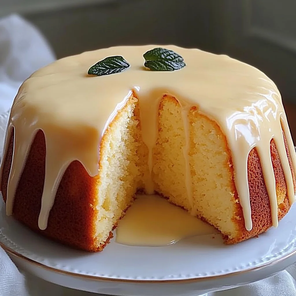 Vanilla Buttermilk Pound Cake